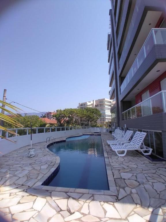 Apartamento A 50M Praia Maitinga, Wifi, Churrasqueira Na Varanda Bertioga Exteriér fotografie