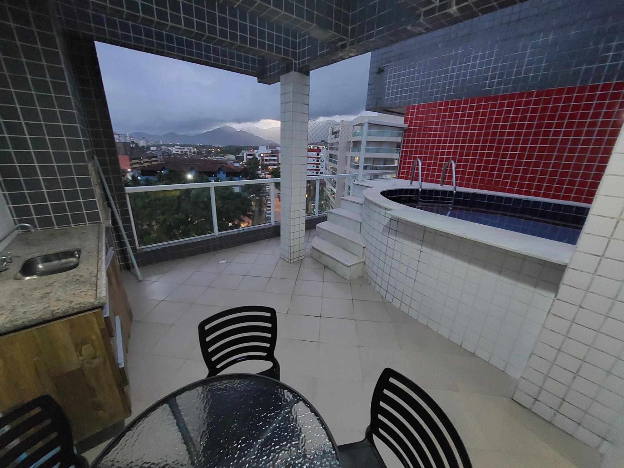 Apartamento A 50M Praia Maitinga, Wifi, Churrasqueira Na Varanda Bertioga Pokoj fotografie